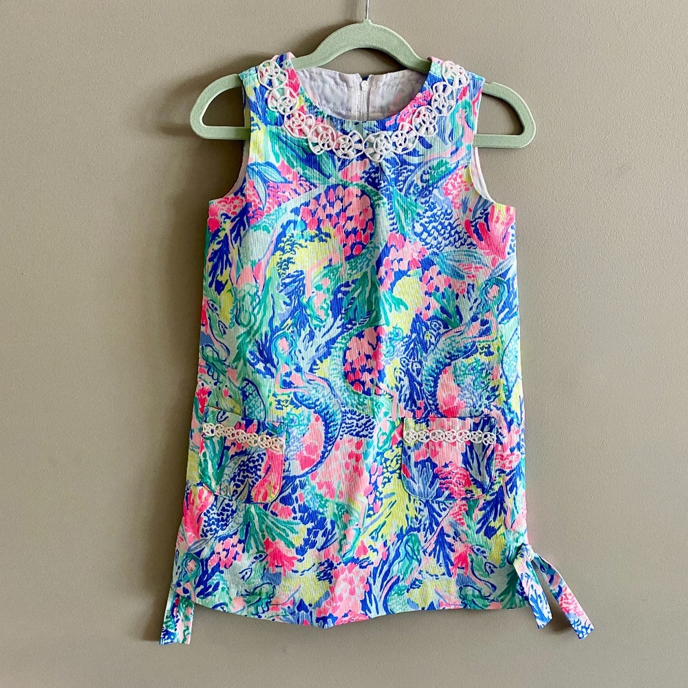 Little Lilly Classic Shift Dress Mermaids Cove - 6